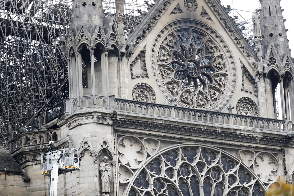 Cathedral of Notre-Dame of Paris fire aftermath